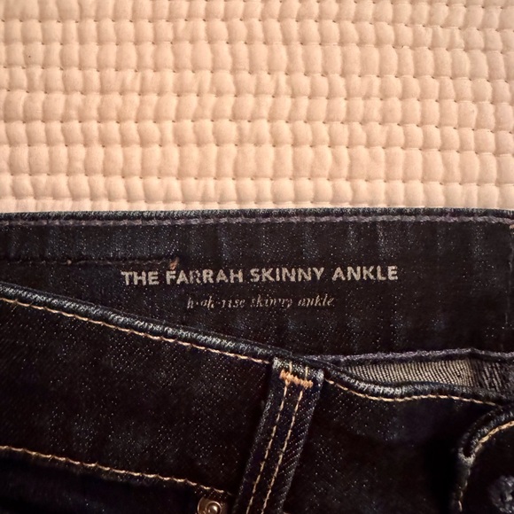 AG Adriano Goldschmied Dark Blue Skinny Jeans - Picture 3 of 3